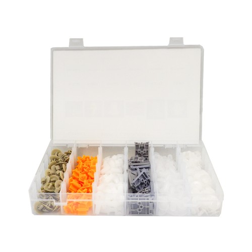 Set 300pz Clip Di Fissaggio Auto Renault Ricambi Plastica Qx19015